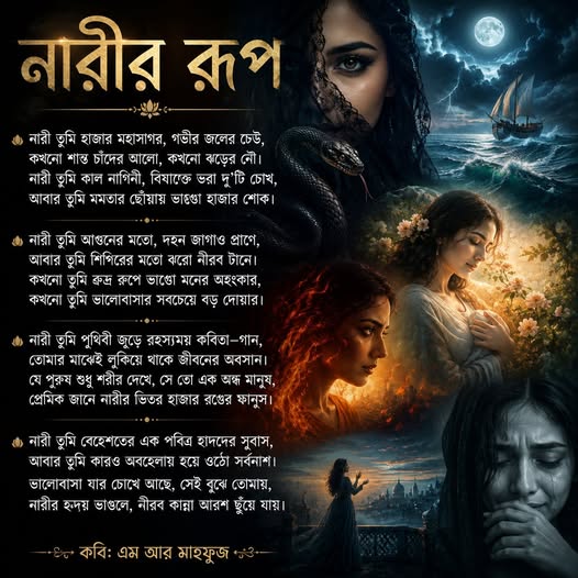 নারীর রূপ নারীর রূপ কবিঃ এম আর মাহ্ফুজ