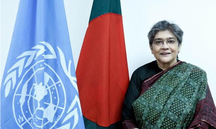 আফগানিস্তানে জাতিসংঘের বিশেষ দূত রাবাব ফাতিমা আফগানিস্তানে জাতিসংঘ সহায়তা মিশনের (ইউএনএএমএ) প্রধান রাবাব ফাতিমা। ফাইল ছবি