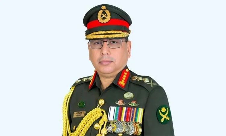 দক্ষিণ সুদান ও আবেই মিশন এলাকা পরিদর্শন শেষে দেশে ফিরেছেন সেনাপ্রধান বাংলাদেশ সেনাবাহিনী প্রধান জেনারেল ওয়াকার-উজ-জামান। ফাইল ছবি