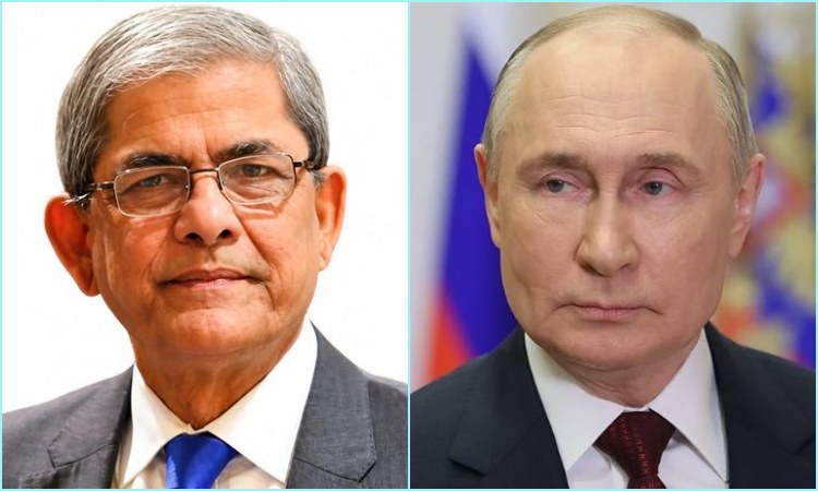 রাষ্ট্রপতি মির্জা ফখরুলকে অভিনন্দন জানিয়েছেন রাশিয়ার প্রেসিডেন্ট পুতিন রাষ্ট্রপতি মির্জা ফখরুল ইসলাম আলমগীর ও রাশিয়ার প্রেসিডেন্ট ভ্লাদিমির পুতিন। কোলাজ : বাসস
