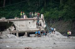 নেপালে বন্যায় মৃতের সংখ্যা ১২০০ ছাড়ালো
