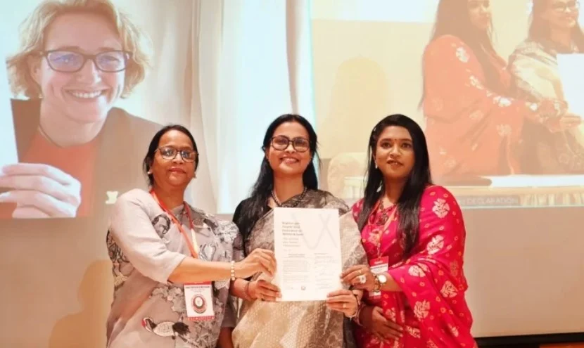 নারী ক্রীড়া উন্নয়নে ‘ব্রাইটন অ্যান্ড হেলসিঙ্কি ডিক্লারেশনে’ স্বাক্ষর করেছে বাংলাদেশ ছবি : সংগৃহীত